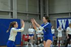 VB vs USCGA  Wheaton College Women's Volleyball vs U.S. Coast Guard Academy. - Photo by Keith Nordstrom : Wheaton, Volleyball